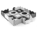 MILLY MALLY 5613 Mata piankowa puzzle 25szt. Jolly 3x3 Shapes - grey