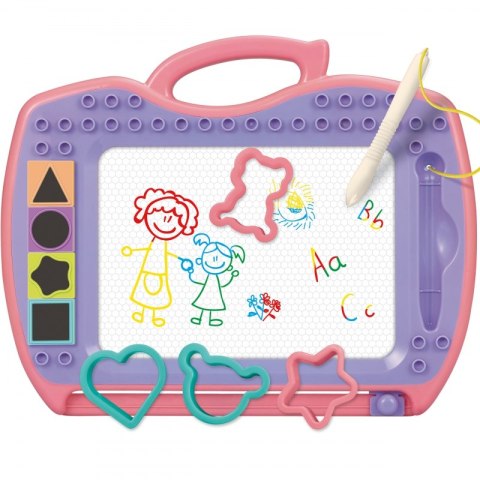 WOOPIE 48112 Tablica magnetyczna różowa