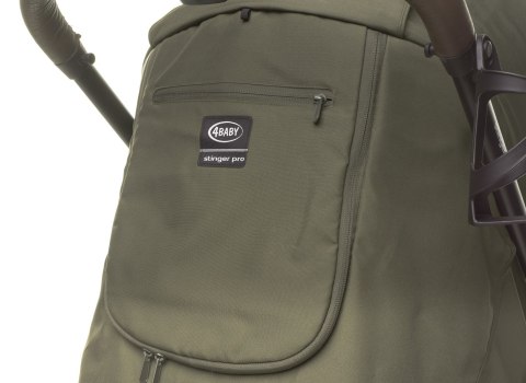 Wózek spacerowy Stinger Pro khaki 4baby