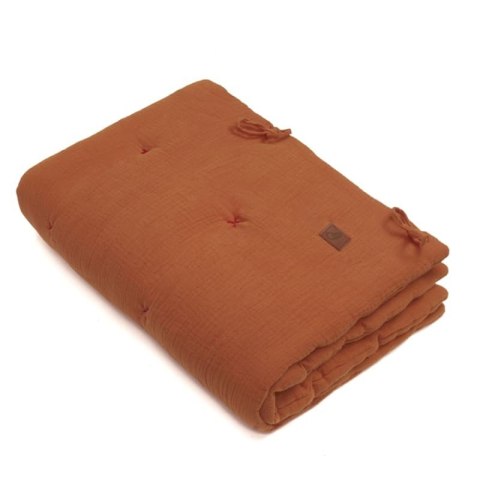 Hi Little One kołderka rożek z podusią z oddychającej organicznej BIO bawełny Pumpkin