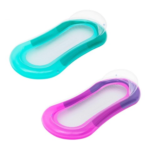 Dmuchany Materac do pływania Fioletowy BESTWAY 160x84cm + Siateczkowe Dno