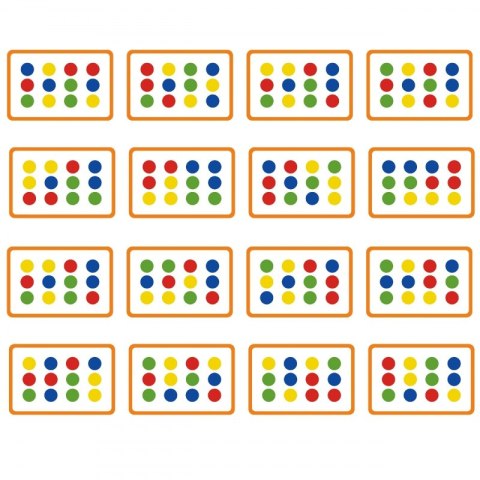 VIGA Gra Logiczna Odwzoruj Kolory i Figury Montessori