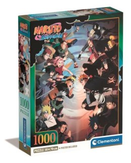 Clementoni Puzzle 1000el Compact Anime Naruto Shippuden 39832