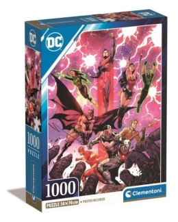 Clementoni Puzzle 1000el Compact DC Comics Justice League 39853