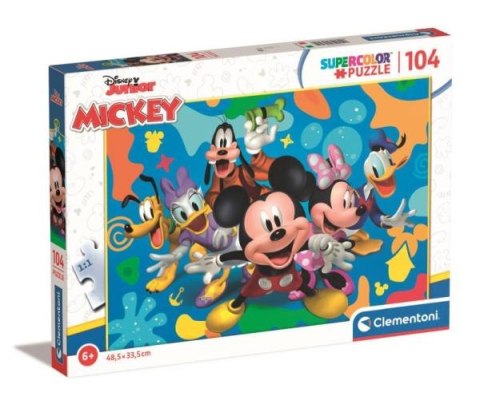 Clementoni Puzzle 104el Super Disney Mickey and Friends 25745