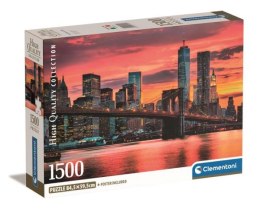 Clementoni Puzzle 1500el Compact East River o zmierzchu 31712