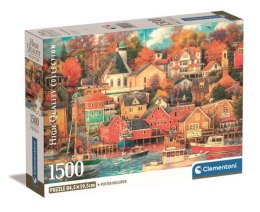 Clementoni Puzzle 1500el Compact Good Times Harbor 31713
