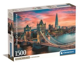 Clementoni Puzzle 1500el Compact Londyn o zmierzchu London twilight 31715