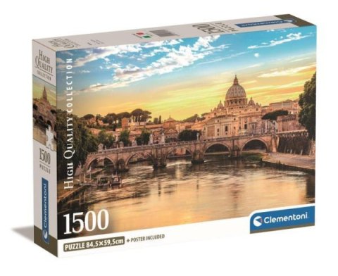 Clementoni Puzzle 1500el Compact Rzym 31717
