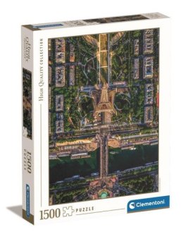 Clementoni Puzzle 1500el Flying Over Paris. Lot nad Paryżem 31708