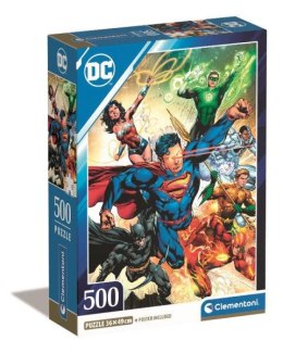Clementoni Puzzle 500el Compact DC Comics Justice League 35531