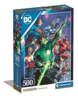 Clementoni Puzzle 500el Compact DC Comics Justice League 35532