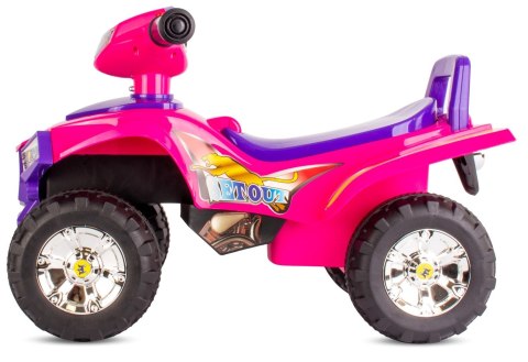 Jeździk dla dziecka na roczek Quad różowy