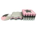 MILLY MALLY 5617 Mata piankowa puzzle Jolly 4x4 Shapes - pink grey