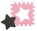 MILLY MALLY 5617 Mata piankowa puzzle Jolly 4x4 Shapes - pink grey