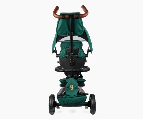 MILLY MALLY 5681 Qplay Rowerek trójkołowy Rito Deluxe Rubber green