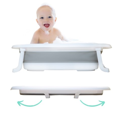 WANIENKA DLA DZIECI SKŁADANA NICEKIDS SILIKONOWA SZARA