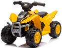 Jeździk akumulatorowy Quad Honda CAT TRX - żółty