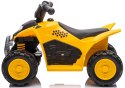 Jeździk akumulatorowy Quad Honda CAT TRX - żółty