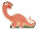 Scratch, 2 w 1 Puzzle podłogowe i pierwsze puzzle - Dinozaury 80 el.