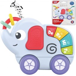 WOOPIE 47795 Zabawka sensoryczna muzyczny słonik dla niemowląt