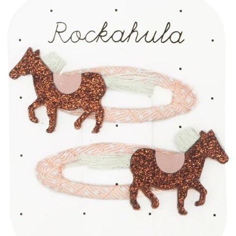 Rockahula Kids spinki do włosów dla dziewczynki 2 szt. Country Horse