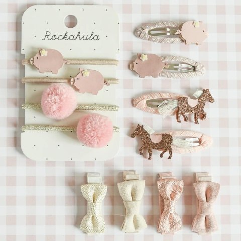 Rockahula Kids spinki do włosów dla dziewczynki 2 szt. Country Horse