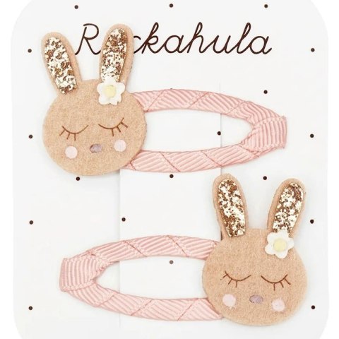 Rockahula Kids spinki do włosów dla dziewczynki 2 szt. Flora Bunny