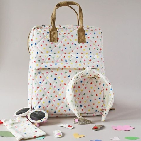 Rockahula Kids spinki do włosów dla dziewczynki 4 szt. Rainbow Hearts