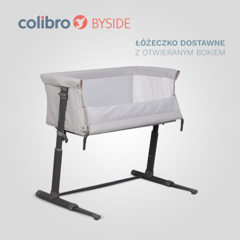 BYSIDE Colibro Łóżeczko dostawne - Cloud