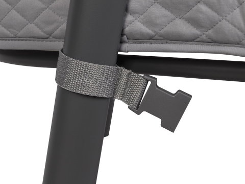 BYSIDE Colibro Łóżeczko dostawne - Dove