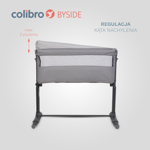 BYSIDE Colibro Łóżeczko dostawne - Dove