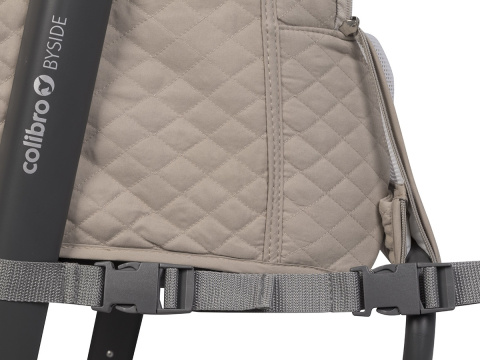 BYSIDE Colibro Łóżeczko dostawne - Taupe