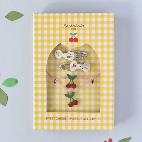 Rockahula Kids biżuteria dla dziewczynki zestaw Sweet Cherry