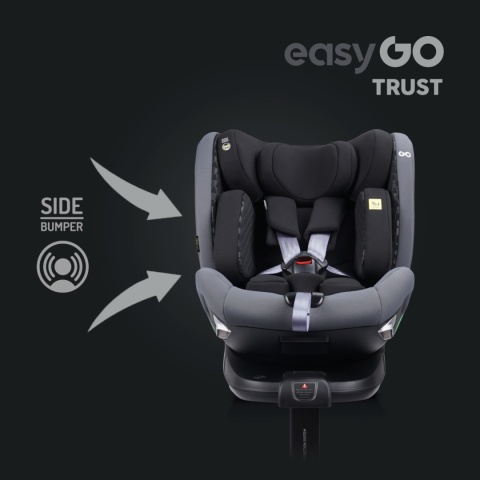 TRUST I-Size EasyGO Obrotowy fotelik samochodowy 0-36 kg Isofix - Pearl