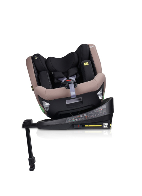 TRUST I-Size EasyGO Obrotowy fotelik samochodowy 0-36 kg Isofix - Taupe