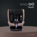 TRUST I-Size EasyGO Obrotowy fotelik samochodowy 0-36 kg Isofix - Taupe