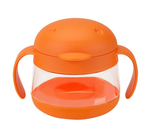 Kubek niewysypek UBBI - pomarańczowy