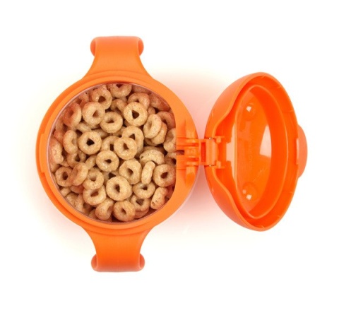 Kubek niewysypek UBBI - pomarańczowy