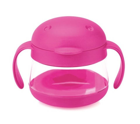 Kubek niewysypek UBBI - różowy