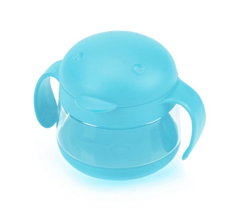 Kubek niewysypek UBBI - turkusowy