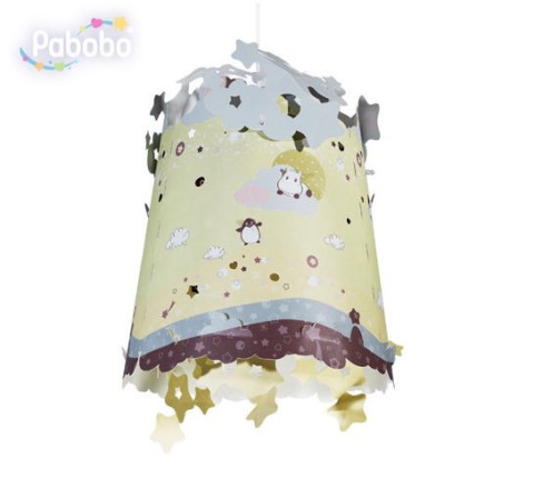 Pabobo lampa wisząca HIPPO (beżowa)