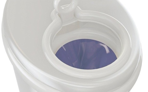 Ubbi, metalowy kosz na pieluchy, czarny w trójkąty