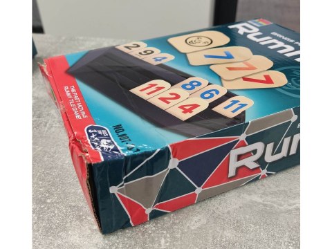 Gra Logiczna RUMMY, Edukacyjna Układanka Liczbowa Przecena 1