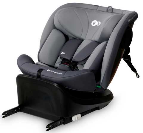 I-GROW i-Size Kinderkraft fotelik samochodowy 0-36 kg isofix - Szary