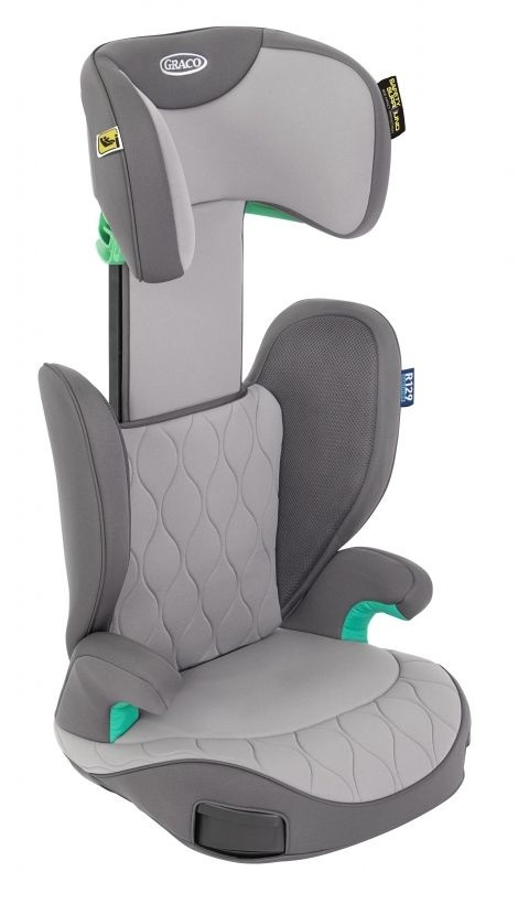 GRACO AFFIX LX i-size 100-150cm (od ok. 3,5 do ok. 12 lat) IRON fotelik samochodowy isofix