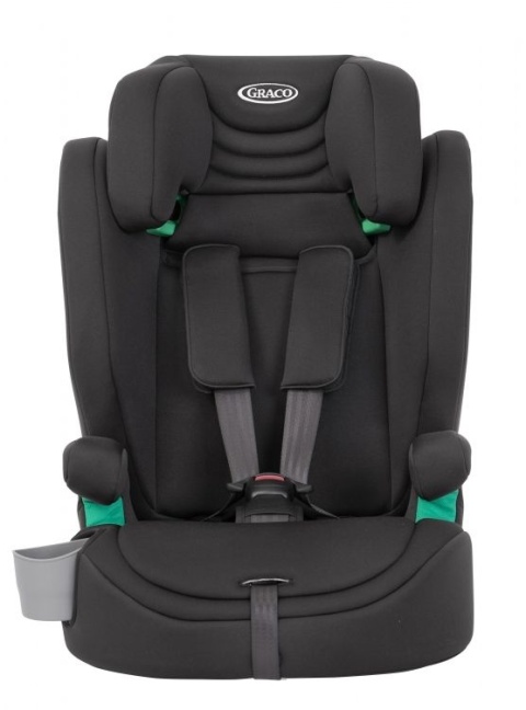 ELDURA i-Size Graco 76-150cm MIDNIGHT fotelik samochodowy od ok. 15 mies. do ok. 12 lat