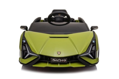 Lamborghini SIAN na akumulator dla dzieci Zielony + Pilot + EVA + Wolny Start + Audio LED