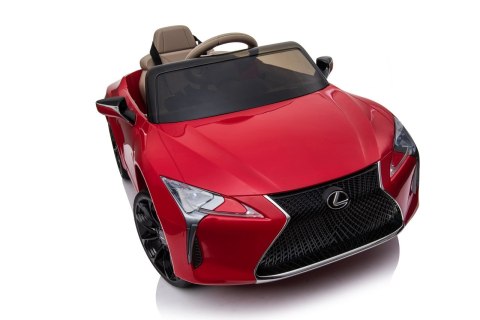 Lexus LC500 na akumulator dla dzieci Czerwony + Pilot + Wolny Start + EVA + Audio LED