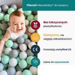 Meowbaby® okrągły suchy basen dla dziecka 90x40cm/ MEOWBABY